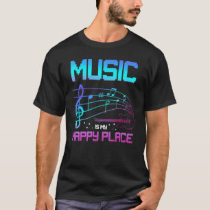 Vintage Gitaar Speler Fan Passie Muziek Spelen T-shirt