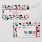 Vintage Glamor Kitchen Visitekaartje (Voorkant / Achterkant)