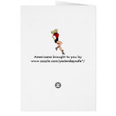 Vintage Glamour Girl Next Door, Blonde Bombshell (Achterkant)