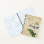 Vintage Gloxinia Notitieboek (Binnen)
