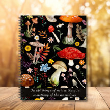 Vintage Goblincore Bos Paddenstoelen Woud