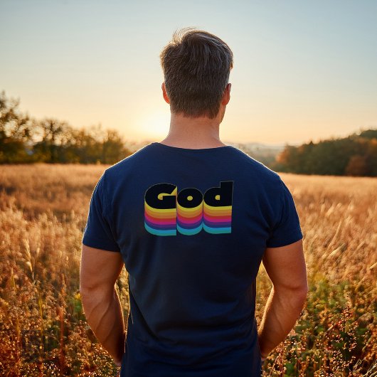 Vintage God Waves T-shirt