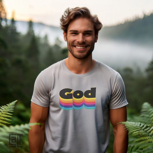 Vintage God Waves T-shirt