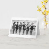 Vintage - Goede vrienden en geweldige avonturen, Kaart (Gele Bloem)