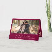 Vintage Gold Crest QR Code Magenta Wedding (Voorkant)