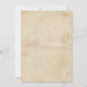 vintage gold Newspaper Pregnancy Announcement Aankondiging (Achterkant)