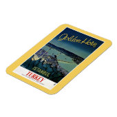Vintage Golden Horn Istanbul Turkije Magneet (Linkerzijde)