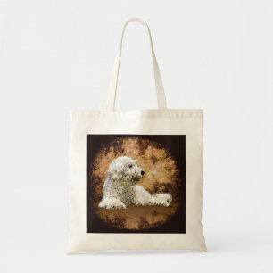 Vintage Goldoedle Dog Tote Bag