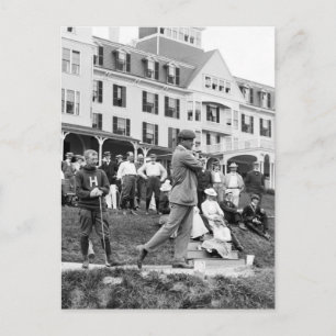 Vintage Golf, 1890s Briefkaart