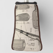 Vintage Golf Head Cover (Draai 90)