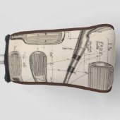 Vintage Golf Head Cover (Voorkant)