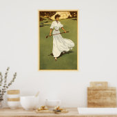 Vintage Golf - Kunstprint Poster (Keuken)