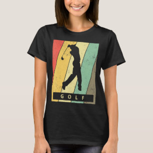 Vintage Golf Sport Retro Poster T-shirt