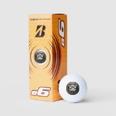 Vintage Golfballen Mutemoji (Verpakking)