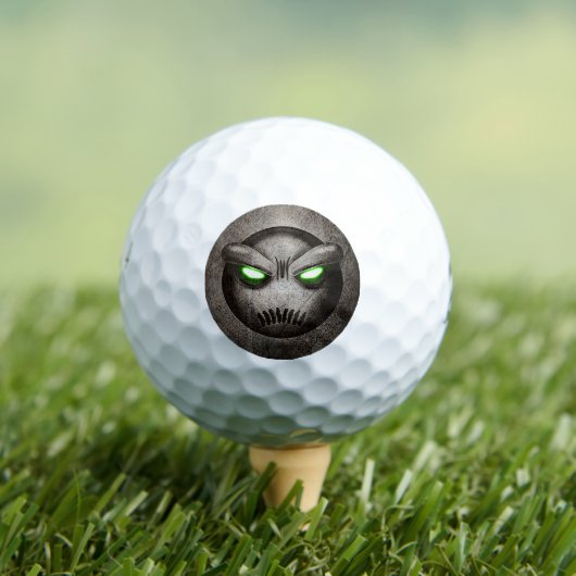 Vintage Golfballen Mutemoji (Insitu Shirt)