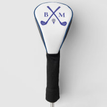 Vintage Golfclub Logo Monogram Golf Hoofdhoes