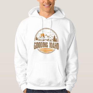 Vintage Gooding, Idaho Bergwandelen Souvenir Pr Hoodie