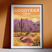 Vintage Goodyear Arizona Poster