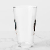 Vintage Gordon Setter Glas (Rechts)