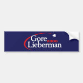 Vintage Gore 2000 Bumpersticker (Voorkant)