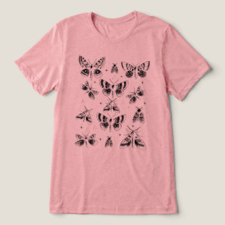 Vintage Goth Mot Celestiale Schets Tri-Blend Shirt