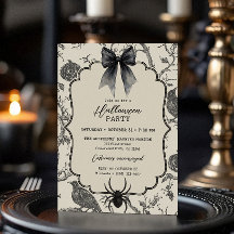 Vintage Gotische Halloween-feest