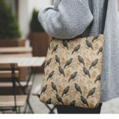 Vintage Gotische Kraai Donkere Academia Crossbody Tas