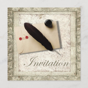 vintage gotische liefde steampunk bruiloft kaart
