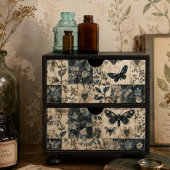 Vintage Gotische Motief Collage Decoupage Tissuepapier