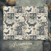 Vintage Gotische Motief Collage Decoupage Tissuepapier