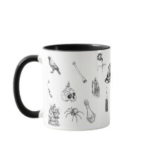 Vintage Gotische Occult Beker