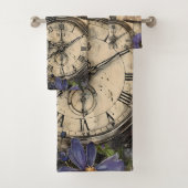 Vintage Gotische Raaf Bad Handdoek (Insitu)