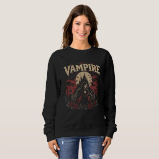 Vintage Gotische Vampier - Halloween Sfeer Trui