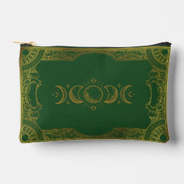 Vintage Goud Versierde Hemelse Maanfasen   Etui