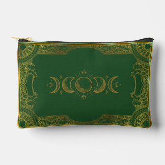 Vintage Goud Versierde Hemelse Maanfasen Etui