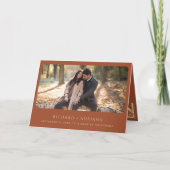 Vintage Gouden Crest QR Code Terracotta Bruiloft (Voorkant)