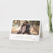 Vintage Gouden Crest QR Code Witte Trouwdag (Voorkant)