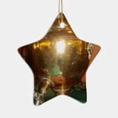 Vintage Gouden Theepot Muur Kunst & Print Keramisch Ornament (Rechts)