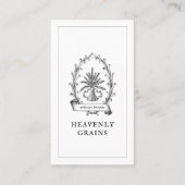 Vintage Grain Sack Bread Visitekaartje (Voorkant)