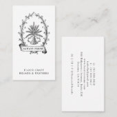 Vintage Grain Sack Bread Visitekaartje (Voorkant / Achterkant)