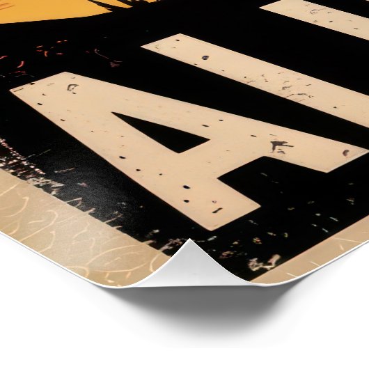 Vintage Granada Alhambra Travel Poster - Sunset (Hoek)