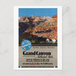 Vintage Grand Canyon Briefkaart