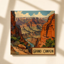 Vintage Grand Canyon National Park Souvenirartikel