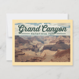 Vintage Grand Canyon Travel Briefkaart