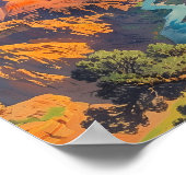 Vintage Grand Canyon Travel Poster (Hoek)