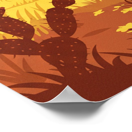 Vintage Grand Prairie Texas Poster (Hoek)