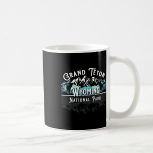 Vintage Grand Teton National Park Wyoming Usa Een Koffiemok