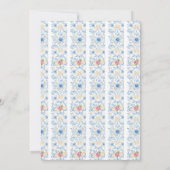 Vintage Grandmillenial Easter Bunny Brunch  Kaart (Achterkant)