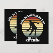 Vintage Grappige Pickleball Vrouwen (Voorkant / Achterkant)