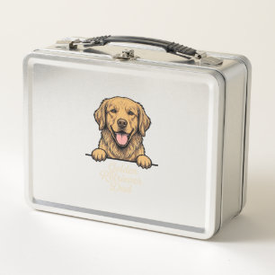 Vintage Gravure Gouden Retriever Vader